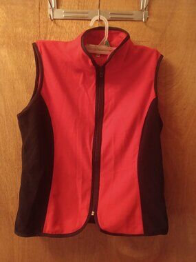Rena Rowan Men's Vest Red & Black